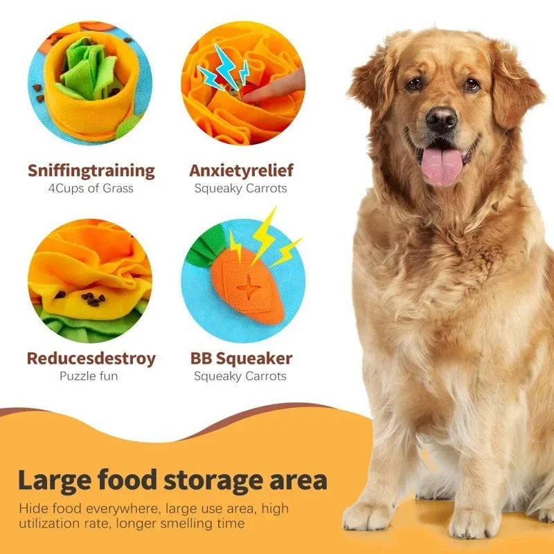 Interactive Snuffle Feeding Mat
